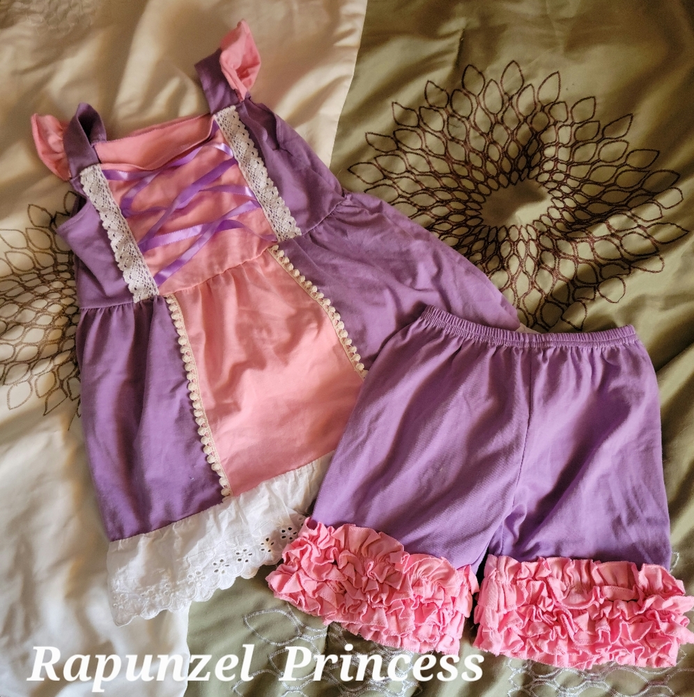 Rapunzel Princess Playground outfit